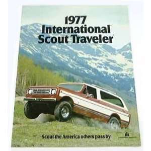  1977 77 International SCOUT TRAVELER Truck BROCHURE 