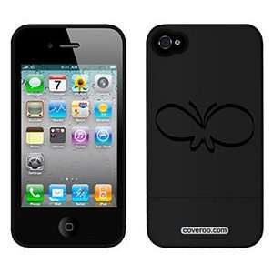    Butterfly outline on Verizon iPhone 4 Case by Coveroo Electronics
