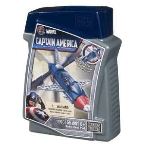  Mega Bloks Captain America Sub Toys & Games