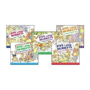  Houghton Mifflin Harcourt Five Little Monkeys Board Book 