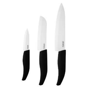  Miyako Ceramic Knife Bundle   3 Paring + 5 Santoku + 7 