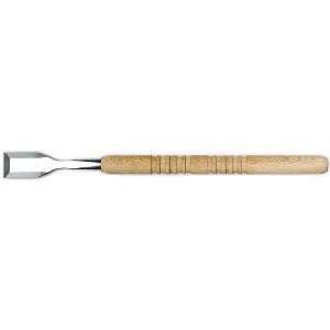 Paderno Stainless Steel Ice Carving Chisel With Beech Handle   19 5/8 