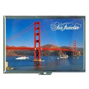 San Francisco The Golden Gate ID Holder, Cigarette Case or Wallet 
