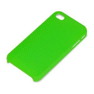  Net Pattern Hard Case for iPhone 4 & 4S, Color Green Cell 