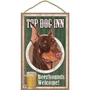  Doberman (Brown) Top Dog Inn Beerhounds Welcome 