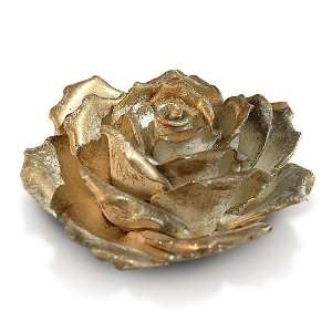 MoesiKnick knack in Gold Pottery, form Flower, line Christmas, weight 
