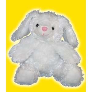  8 White Bunny Make Your Own *NO SEW* Stuffed Animal Kit 