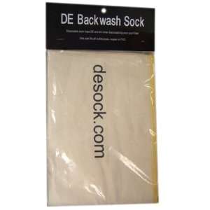  DE Backwash Sock (Diatomaceous Earth) Patio, Lawn 