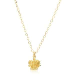    Dogeared Queen For The Day Crown Charm Necklace, 18 Jewelry