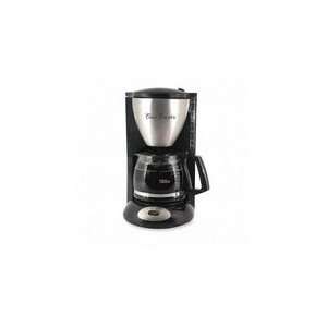  Black 12 Cup Euro Commercial Coffeemaker, 8 x 11 x 14 1 