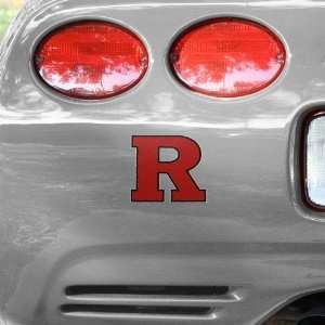  Rutgers Scarlet Knights Team Logo Car Decal  Automotive