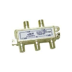  Cables to Go 1GHz 4 Way Cable Splitter Electronics