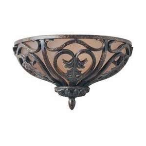  Passion One Light Sconce in Bronze Oro
