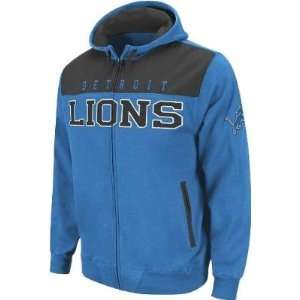   Lions All Pro Full Zip Hooded Sweatshirt SIZE SMALL