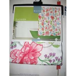  Home Target Multifloral Shower Curtain 72 in X 72 In