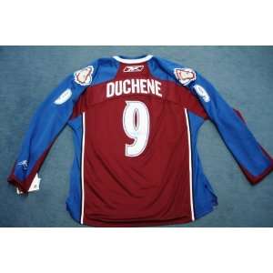 Matt Duchene signed burgandy jersey 