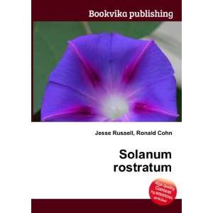  Solanum rostratum Ronald Cohn Jesse Russell Books