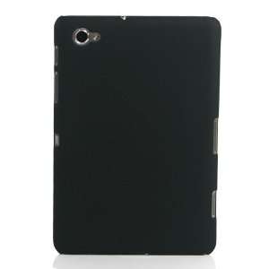  Black / Scrub Plastic Back Case for Galaxy Tab GT P6800 