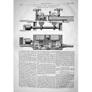  1868 AUTOMATIC TYPE TRANSMITTER SIEMENS HALSKE BERLIN GERMANY 