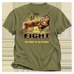  Buck Wear Inc Fight For Dominance Olive L Sports 