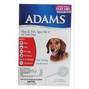  Adams Flea & Tick Spot On For Dogs   13 31 Lbs   3 Month 