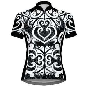  Primal Wear Womens Maori Black Cycling Jersey   MAOMJ60W 
