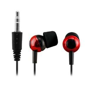 Sentry Microbud Digital Noise Reducing Earbuds   Red 