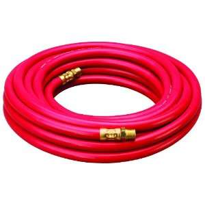 Amflo 512 25E Red 300 PSI Rubber Air Hose 1/4 x 25 With 1/4 MNPT 
