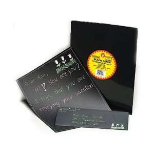  14816 Two Sided Black Paper   8 1/2 x 11 (25) Office 