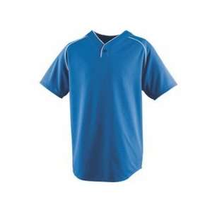  Adult Wicking One Button Baseball Jersey (2X Large) from 