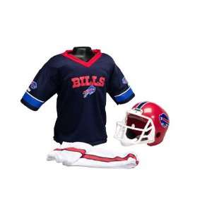  Buffalo Bills Kids Small NFL Helmet & Uniform Set Sports 