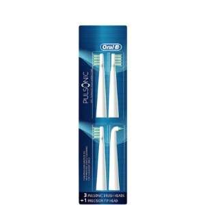 Oral B Pulsonic Electric Toothbrush Replacement Head 4 ct (Quantity of 