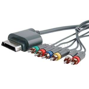 High end Component HD High Definition AV Cable RCA For XBOX 360 