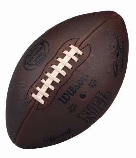 THIS IS AN OFFICIAL AUTHENTIC FULL SIZE NFL THROWBACK FOOTBALL