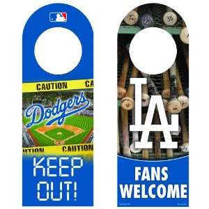  MLB Los Angeles Dodgers Wood Door Hanger Sports 