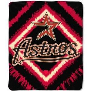 Houston Astros 50x60 Diamond Micro Raschel Throw  Sports 