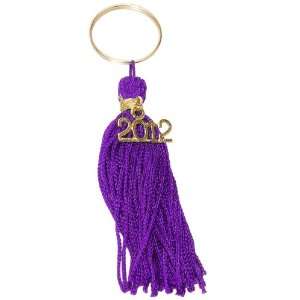   Party By Fun Express Class of 2012 Purple Graduation Tassel Keychains