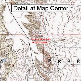   Map   Timber Mountain, Colorado (Folded/Waterproof)