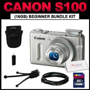  Canon PowerShot S100 12.1 MP Digital Camera with 5x Wide 