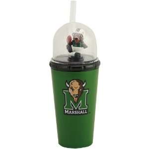  NCAA Marshall Thundering Herd Green Windup Mascot Cup 