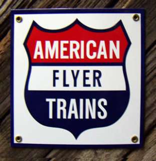 VINTAGE AMERICAN FLYER TRAIN SET CARS TRACK DECORATIONS  