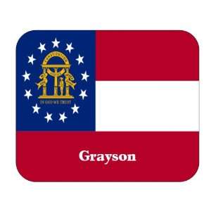  US State Flag   Grayson, Georgia (GA) Mouse Pad 