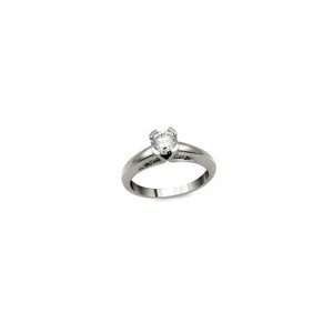 ZALES Diamond Engagement Ring in 14K White Gold 7/8 CT. T.W. sol plus 