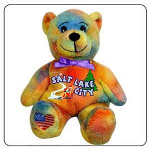  Salt Lake City Symbolz Plush Multicolor Bear Stuffed 