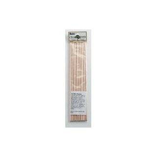 Darice Dowel Rods (Package of 10)   0.25 x 12 Inches
