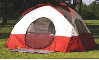 New 6 Man Person 2 Room Family Camping Dome Tent 13x10  