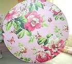 NEW HAT BOX SHABBY PINK GARDENIAS CHIC & 9in. TALL, AWESOME