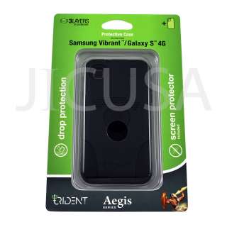 Trident Aegis Series Case Samsung Vibrant / Samsung Galaxy S 4G Black 