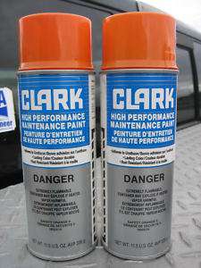 CLARK Safety Orange Forklift/Tractor Industrial Paint  