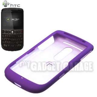 Rubber Protector Shield Case for HTC Dash 3G Snap + LCD  